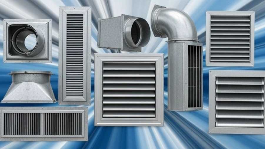 لیست قیمت انواع دریچه کولر فلزی و گالوانیزه